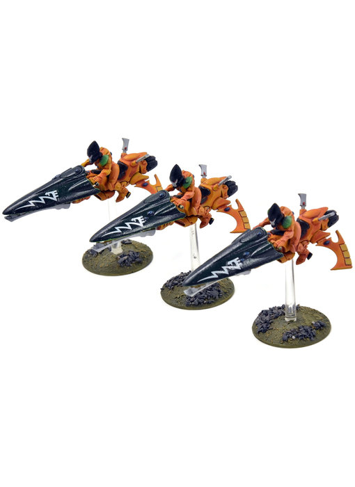 CRAFTWORLDS 3 Windriders Jetbike #1 WELL PAINTED Warhammer 40K