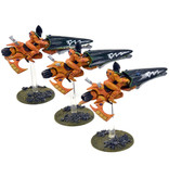 Games Workshop CRAFTWORLDS 3 Windriders Jetbike #1 WELL PAINTED Warhammer 40K