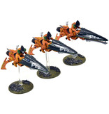Games Workshop CRAFTWORLDS 3 Windriders Jetbike #1 WELL PAINTED Warhammer 40K