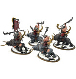 Games Workshop BEASTCLAW RAIDERS 4 Mournfang Cavalry Pack #2 PRO PAINTED Sigmar