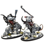 Games Workshop OGRE KINGDOMS Mournfang Cavalry Pack #1 PRO PAINTED Sigmar