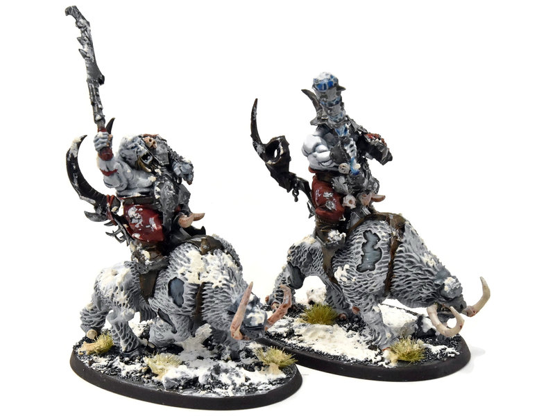 Games Workshop OGRE KINGDOMS Mournfang Cavalry Pack #1 PRO PAINTED Sigmar