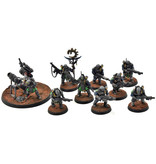 Games Workshop GENESTEALER CULTS 10 Neophyte Hybrids with Mortar #1 WELL PAINTED Warhammer 40K