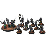 Games Workshop GENESTEALER CULTS 10 Neophyte Hybrids with Mortar #1 WELL PAINTED Warhammer 40K