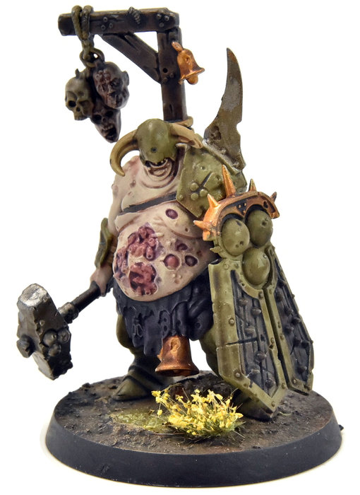 MAGGOTKIN OF NURGLE Lord of Blights WELL PAINTED #1 Sigmar