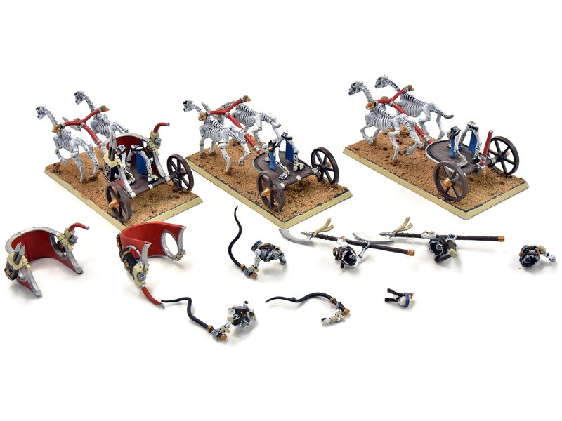 Games Workshop TOMB KINGS 3 Skeleton Chariots #2 Fantasy