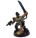 Games Workshop ASTRA MILITARUM Cadian Officer Sergeant #2 METAL PRO PAINTED Warhammer 40K