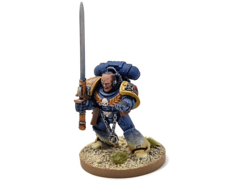 Games Workshop SPACE MARINES Librarian Converted #3 Captain 40K PRO PAINTED