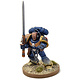 SPACE MARINES Librarian Converted #3 Captain 40K PRO PAINTED
