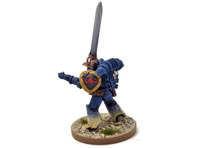 Games Workshop SPACE MARINES Librarian Converted #3 Captain 40K PRO PAINTED