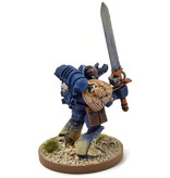 Games Workshop SPACE MARINES Librarian Converted #3 Captain 40K PRO PAINTED