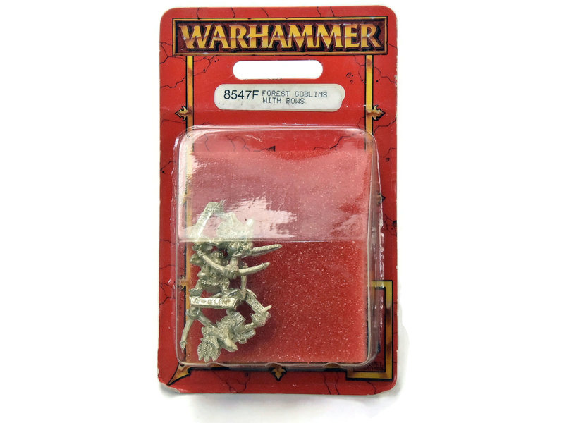Games Workshop ORCS & GOBLINS 8547F Forest Goblin with Bows NEW Canada only METAL Fantasy