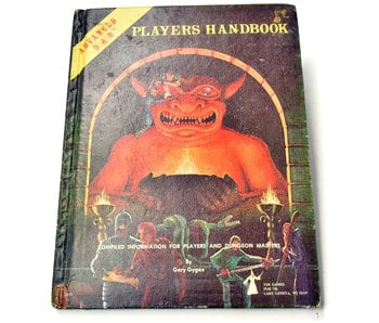 Advanced Dungeons & Dungeons Players Handbook Acceptable Condition