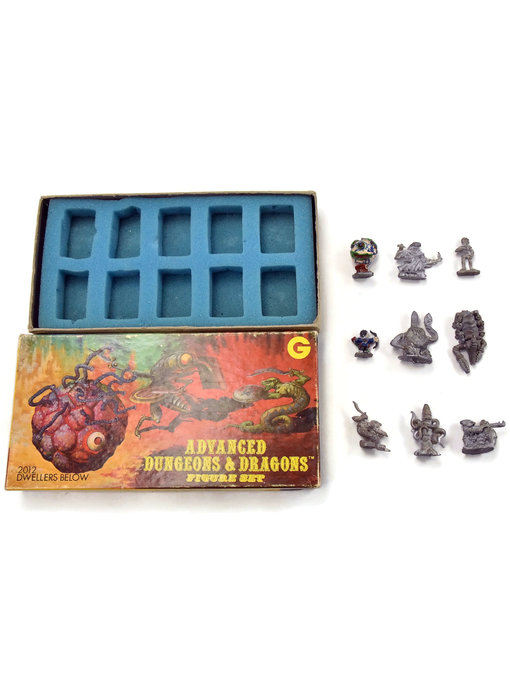 Advanced Dungeons & Dragons 2012 Dwellers Below Figure Set In Box