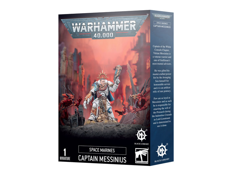 Games Workshop Black Library - White Consuls - Captain Messinius