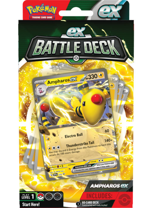 Pokémon TCG - Battle Deck Ampharos EX