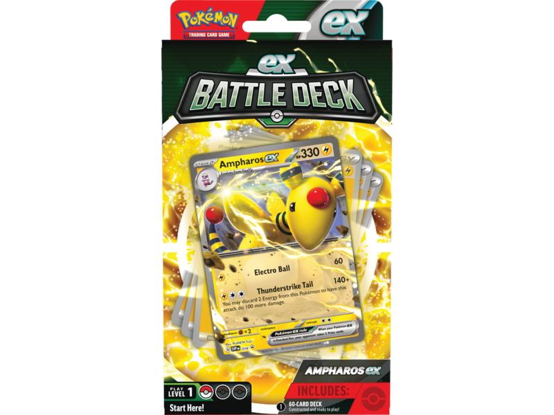 Pokémon Trading cards Pokémon TCG - Battle Deck Ampharos EX