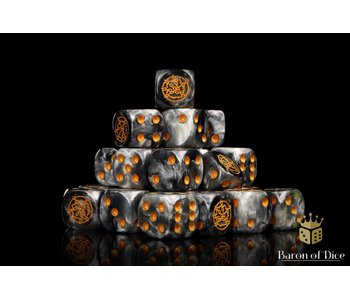 Officially Licensed Dweghom Conquest 16mm Dice - (25 Dice)