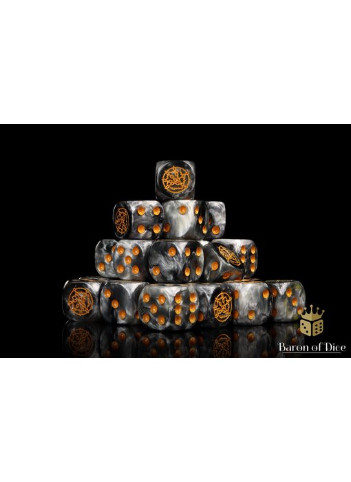Officially Licensed Dweghom Conquest 16mm Dice - (25 Dice)