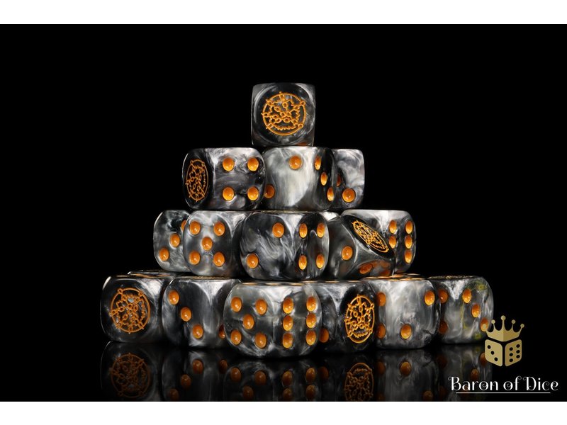 Baron of Dice Officially Licensed Dweghom Conquest 16mm Dice - (25 Dice)