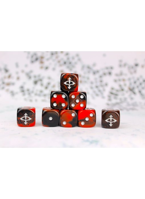 Eye of Chaos D6 16mm Dice - (25 Dice) Pack