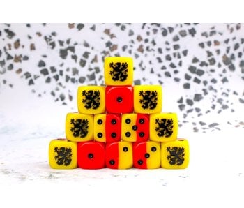 Fighting Griffons 16mm Dice - (25 Dice)