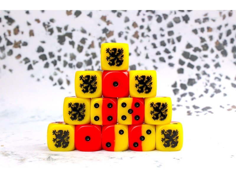 Baron of Dice Fighting Griffons 16mm Dice - (25 Dice)
