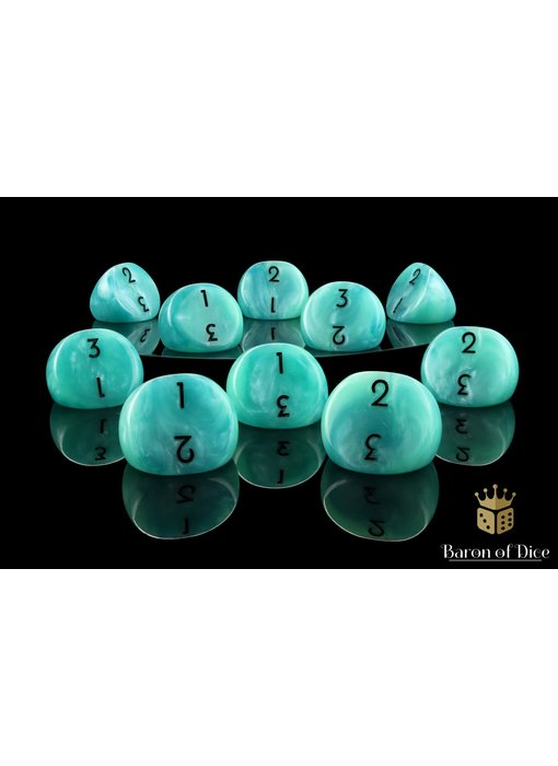 Specialty D3 Dice - x2 / Blue