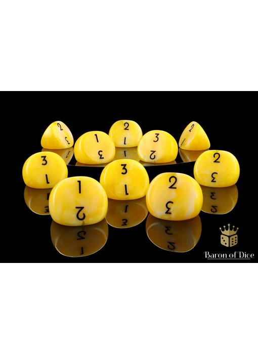 Specialty D3 Dice - x2 / Yellow