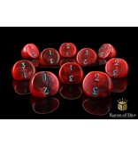 Baron of Dice Specialty D3 Dice - x2 / Red
