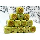Murky Bog Dice - (25 Dice) / Round Corner / 16mm