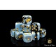 Northern Wolf 16mm Dice - (25 Dice)