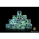 Day of the Dead Scarab 16mm Dice - (25 Dice)