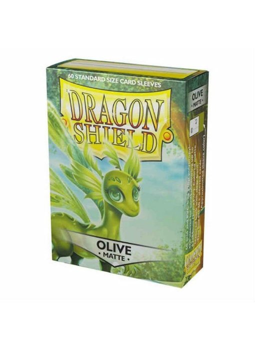 Dragon Shield Sleeves Matte Olive(60)