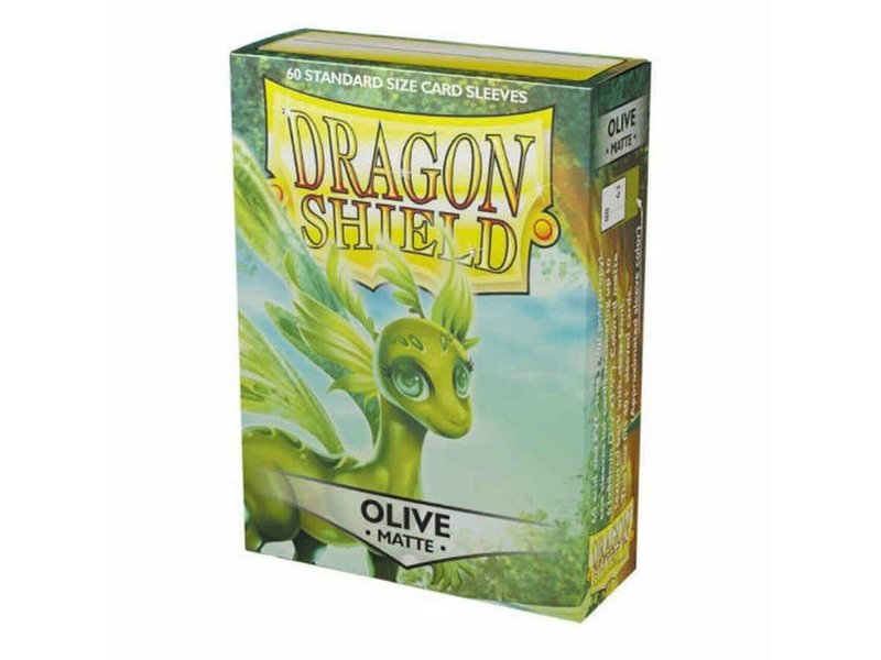 Dragon Shield Dragon Shield Sleeves Matte Olive(60)