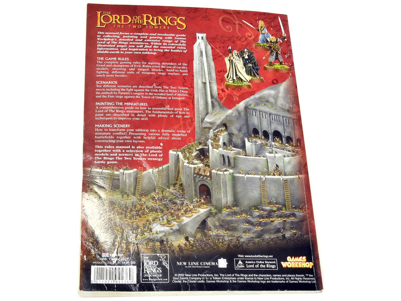 Games Workshop LOTR The Two Towers Used Acceptable Condition