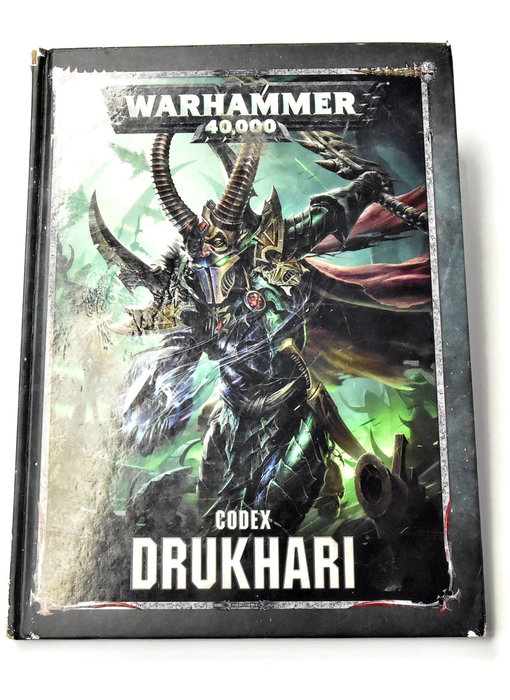 DRUKHARI Codex Used Bad Condition Warhammer 40K