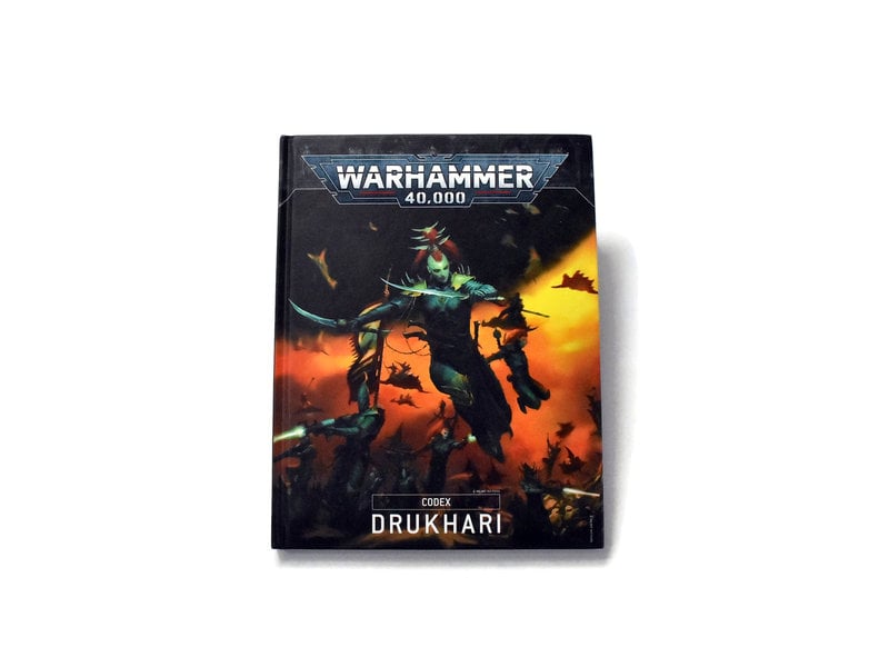 Games Workshop DRUKHARI Codex Used Good Condition Code probably redeemed