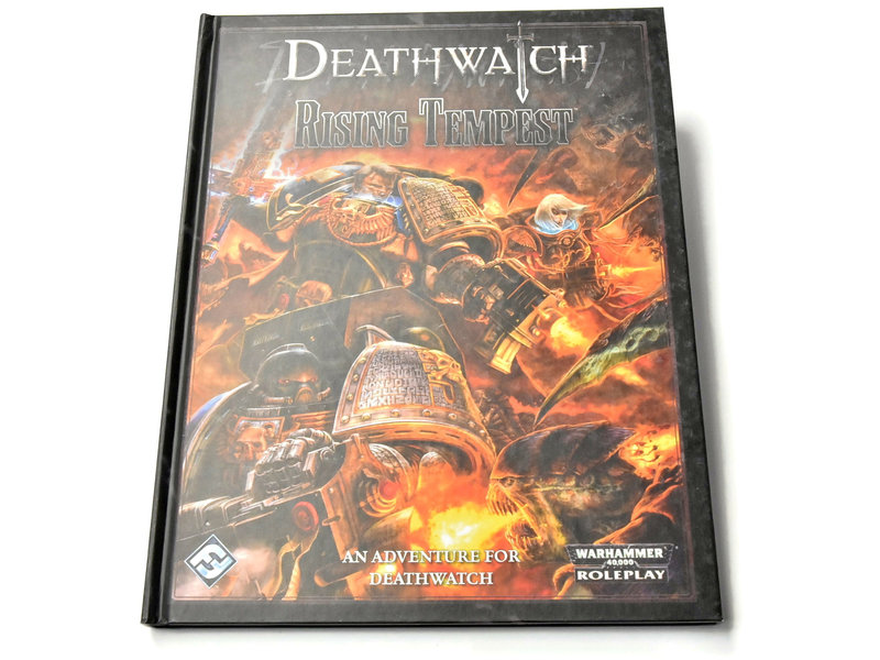 Fantasy Flight Games DEATHWATCH Rising Tempest Warhammer 40K RPG Used Very Good Condition
