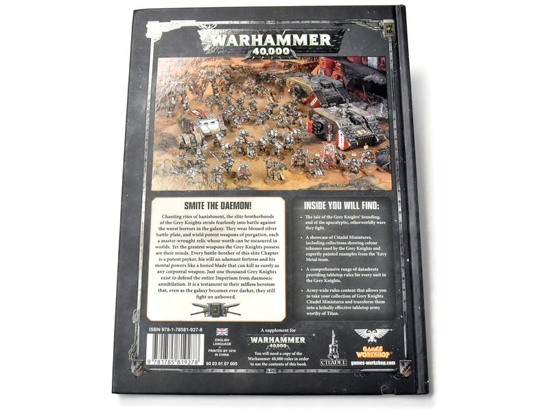Games Workshop GREY KNIGHTS Codex Used Acceptable Condition Warhammer 40K