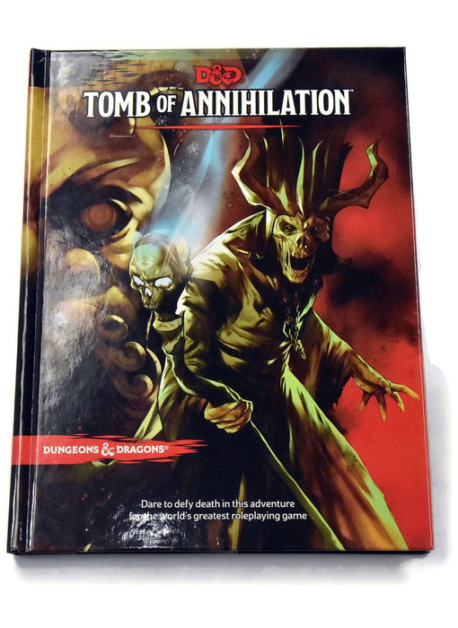 DUNGEONS & DRAGONS Tomb of Annihilation RPG English Used Acceptable Condition