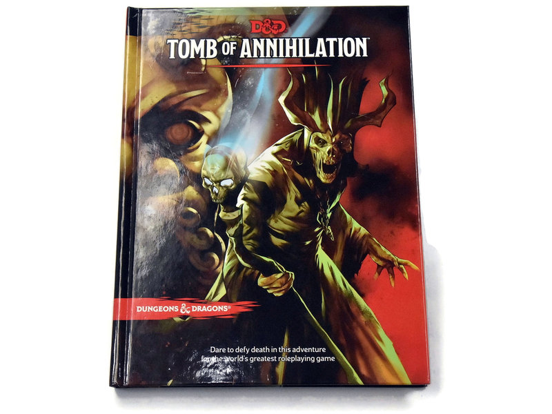 Wizards of the Coast DUNGEONS & DRAGONS Tomb of Annihilation RPG English Used Acceptable Condition