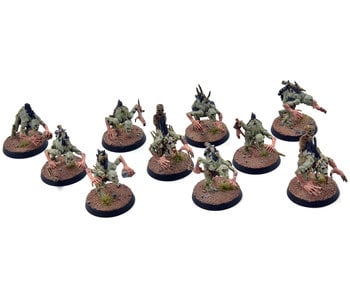 FLESH-EATER COURTS 10 Crypt Ghouls #1 WELL PAINTED Sigmar