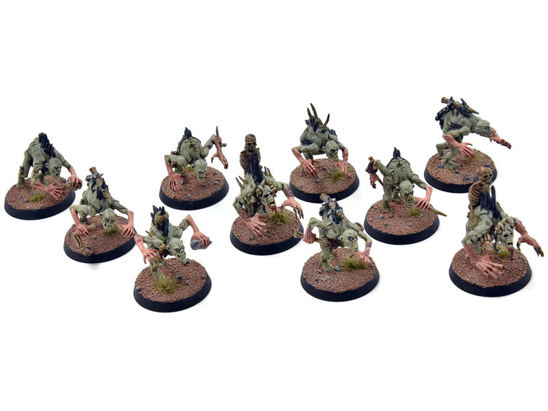 Games Workshop FLESH-EATER COURTS 10 Crypt Ghouls #1 WELL PAINTED Sigmar