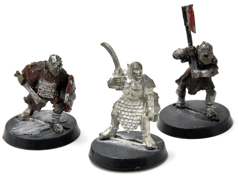 Games Workshop MIDDLE EARTH 3 Mordor Orcs #1 METAL LOTR