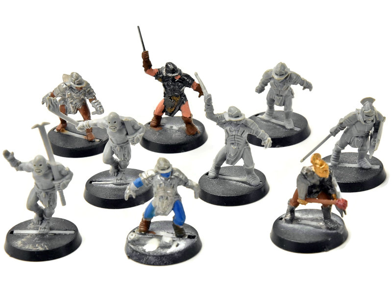 Games Workshop MIDDLE EARTH Uruk Warriors & Siege Troops #1 LOTR