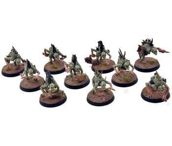 FLESH-EATER COURTS 10 Crypt Ghouls #2 WELL PAINTED Sigmar