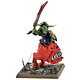 ORCS & GOBLINS Loonboss on Giant Cave Squig #1 WELL PAINTED METAL Fantasy