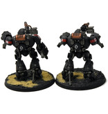 Games Workshop ADEPTUS MECHANICUS 2 Kastellan Robots #1 WELL PAINTED Warhammer 40K