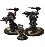 Games Workshop ADEPTUS MECHANICUS 2 Kastellan Robots with Datasmith #2 WELL PAINTED 40K